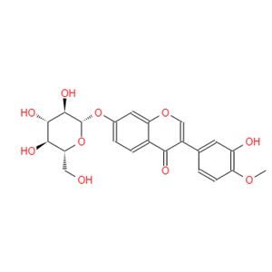 毛蕊异黄酮苷,calycosin-7-o-beta-d-glucoside