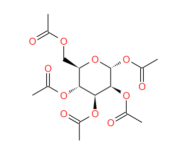 1,2,3,4,6-五-O-乙酰基-α-D-吡喃甘露糖,1,2,3,4,6-Penta-O-acetyl-α-D-mannopyranose