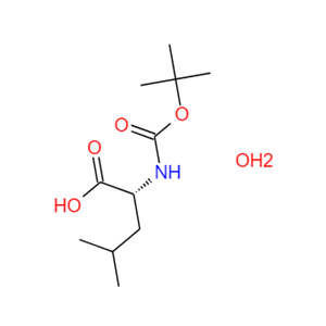 N-叔丁氧羰基-D-亮氨酸,BOC-D-LEU-OH H2O