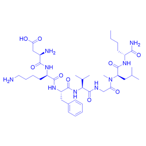 neurokinin A改造片段多肽/137565-28-7/[Lys5，MeLeu9，Nle10]-NKA(4-10)