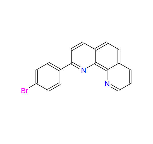 2-(4-溴苯基)-1,10-菲罗啉,2-(4-BroMo-phenyl)-1,10-phenanthroline