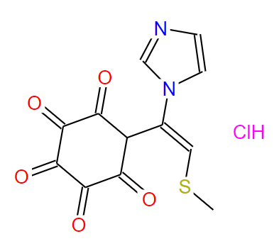 (E)-1-(2-(甲硫基)-1-(2-(戊氧基)苯基)乙烯基)-1H-咪唑鹽酸鹽,(E)-1-(2-(Methylthio)-1-(2-(pentyloxy)phenyl)vinyl)-1H-imidazole hydrochloride