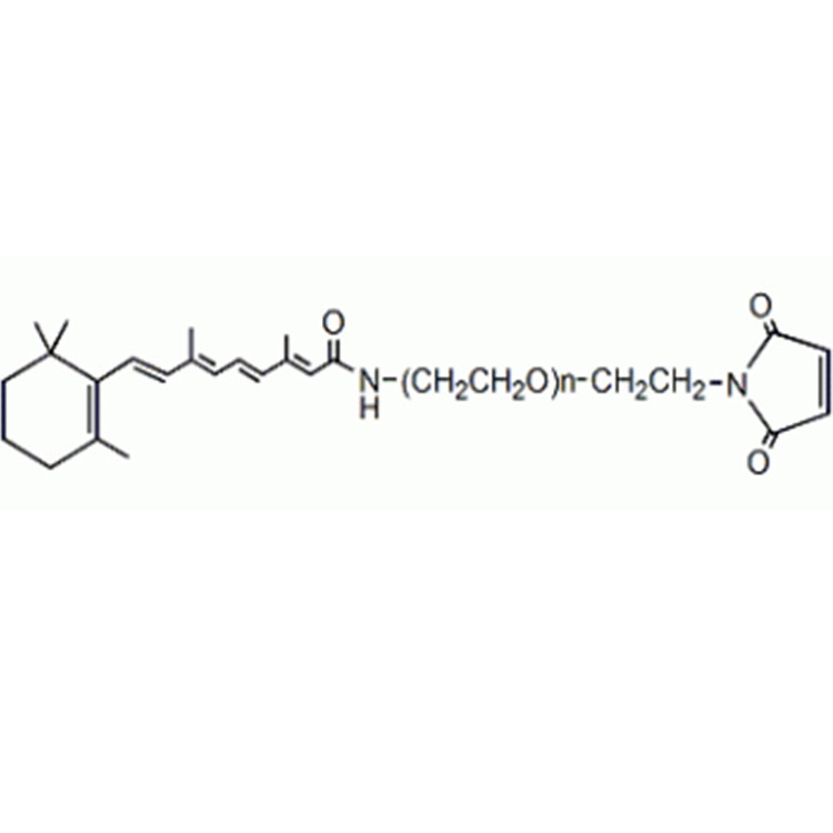 维甲酸-聚乙二醇-马来酰亚胺,Retinoic acid-PEG-Maleimide;MAL-PEG-Retinoic acid