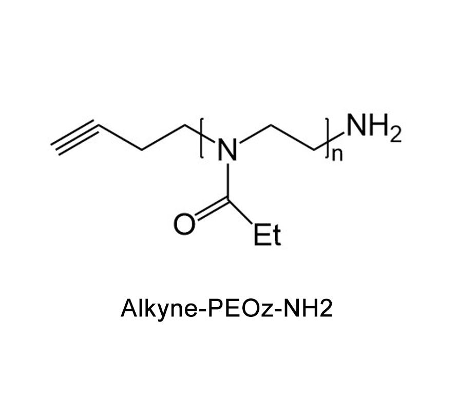 炔基-聚(2-乙基-2-噁唑啉)-氨基,Alkyne-PEOz-NH2