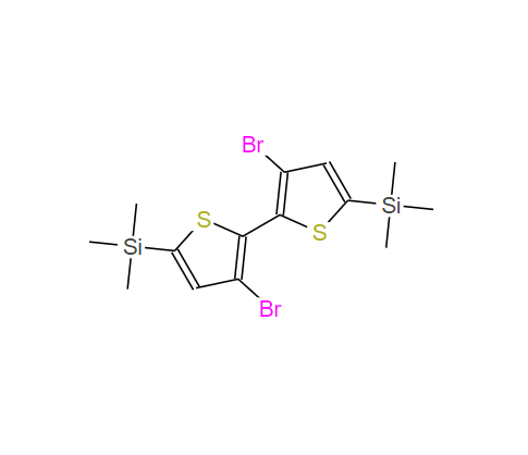 3,3'-二溴-5,5'-双(三甲基硅基)-2,2'-联噻吩,3,3’-Dibromo-5,5’-bis-trimethylsilyl-2,2’-bithiophene