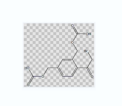 肽胺密多中间体,4-(bromoacetyl)-1,3-phenylene dimethyl biscarbonate