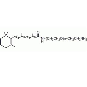 Retinoic acid-PEG-NH2，维甲酸-聚乙二醇-氨基