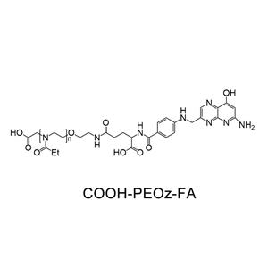 羧基-聚(2-乙基-2-噁唑啉)-叶酸；COOH-PEOz-FA