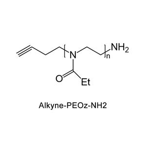 炔基-聚(2-乙基-2-噁唑啉)-氨基,Alkyne-PEOz-NH2