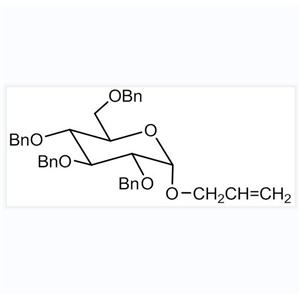 Allyl 2,3,4-tri-O-benzyl-α-D-glucopyranoside； Glycon Biochemicals；S98013