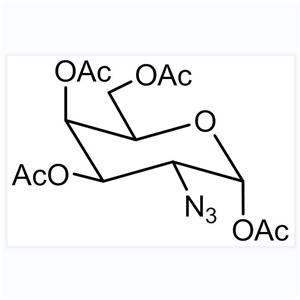 2-Azido-2-deoxy-1,3,4,6-tetra-O-acetyl-α-D-galactopyranose；Glycon Biochemicals；S96021