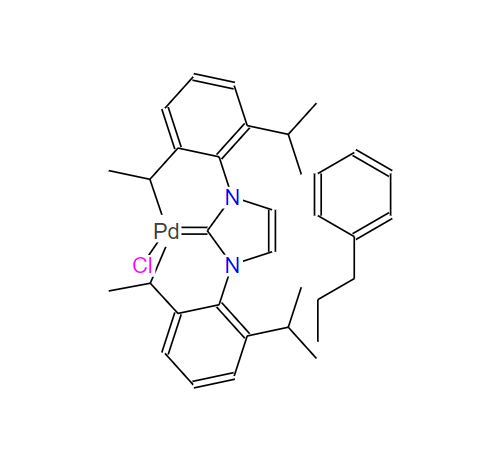 氯[(1,2,3-)-3-苯基-2-丙烯基][1,3-双(2,6-二-I-丙基苯基)咪唑-2-基]钯(II),[1,3-Bis(2,6-diisopropylphenyl)iMidazol-2-ylidene]chloro[3-phenylallyl]palladiuM(II)