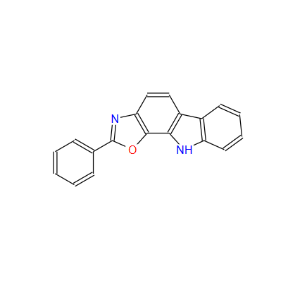 2-苯基-10H-惡唑[5,4-a]咔唑,10H-Oxazolo[5,4-a]carbazole, 2-phenyl-