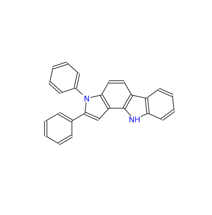 2,3-二苯基-3,10-二氢吲哚并[3,2-A]咔唑,Pyrrolo[3,2-a]carbazole, 3,10-dihydro-2,3-diphenyl-