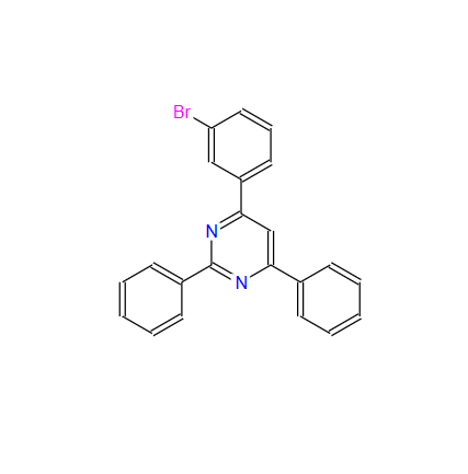 4-(3-溴苯基)-2,6-二苯基嘧啶,4-(3-Bromophenyl)-2,6-diphenylpyrimidine