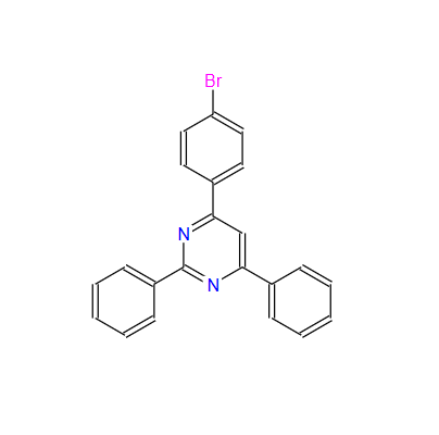 4-(4-溴苯基)-2,6-二苯基嘧啶,4-(4-bromophenyl)-2,6-diphenylpyrimidine