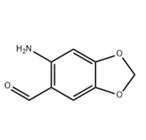6-氨基苯并[1,3]二氧杂环戊烯-5-甲醛,6-aminobenzo[1,3]dioxole-5carbaldehyde