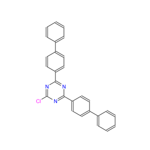 2,4-二([1,1'-联苯]-4-基)-6-氯-1,3,5-三嗪；182918-13-4