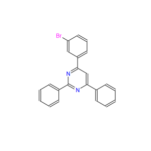 4-(3-溴苯基)-2,6-二苯基嘧啶；864377-28-6