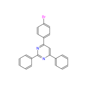 4-(4-溴苯基)-2,6-二苯基嘧啶,4-(4-bromophenyl)-2,6-diphenylpyrimidine
