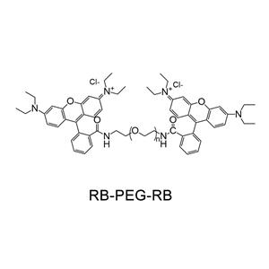 罗丹明-聚乙二醇-罗丹明；RB-PEG-RB