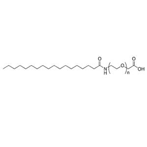 硬脂酸-聚乙二醇-羧酸,Stearic acid-PEG-acid;STA-PEG-COOH