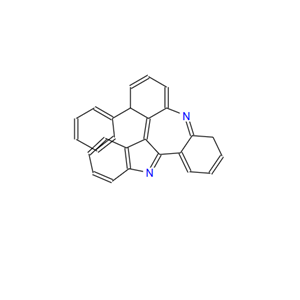 苯并[B]吲哚并[2,3-D] [1]苯并ZE庚因,5,10-二氢-5-苯基