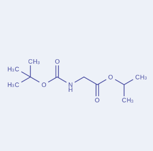 N-(叔丁氧基羰基)甘氨酸异丙酯,N-boc-glycine isopropylester