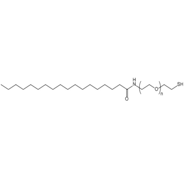 硬脂酸-聚乙二醇-巯基,Stearic acid-PEG-thiol;STA-PEG-SH