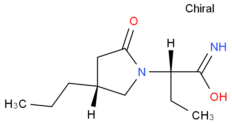 布立西坦； (αS,4R)-α-乙基-2-氧代-4-丙基-1-吡咯烷乙酰胺,(2S)-2-[(4R)-2-oxo-4-propylpyrrolidin-1-yl] butanamide