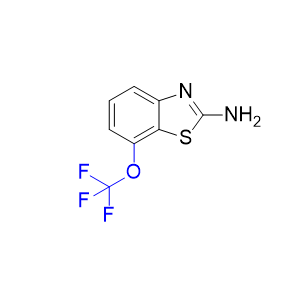 利鲁唑杂质02,7-(trifluoromethoxy)benzo[d]thiazol-2-amine