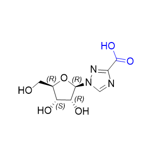 利巴韋林雜質(zhì)01,1-β-D-ribofuranosyl-1H-1,2,4-triazole-3-carboxylic acid