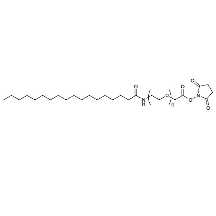 硬脂酸-聚乙二醇-琥珀酰亚胺酯,Stearic acid-PEG-NHS;STA-PEG-NHS