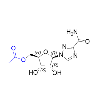 利巴韦林杂质03,1-(5-O-acetyl-β-D-ribofuranosyl)-1H-1,2,4-triazole-3- carboxamide