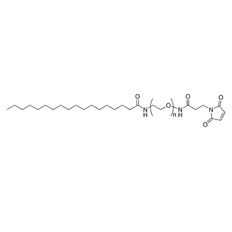 硬脂酸-聚乙二醇-馬來酰亞胺,Stearic acid-PEG-Maleimide;STA-PEG-MAL