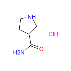 3-吡咯烷甲酰胺盐酸盐,pyrrolidine-3-carboxamide hydrochloride