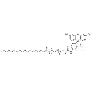 STA-PEG-FITC，硬脂酸-聚乙二醇-荧光素