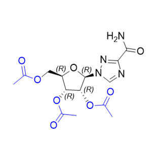 利巴韋林雜質(zhì)08,(2R,3R,4R,5R)-2-(acetoxymethyl)-5-(3-carbamoyl-1H-1,2,4-triazol-1-yl)tetrahydrofuran-3,4-diyl diacetate