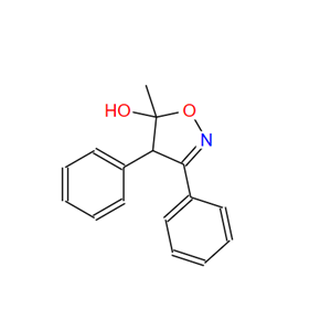 4,5-二氢-5-甲基-3,4-二苯基-5-异恶唑,5-METHYL-3,4-DIPHENYL-4,5-DIHYDROISOXAZOL-5-OL