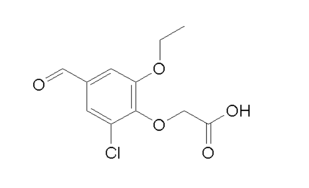 (2-Chloro-6-ethoxy-4-formylphenoxy)acetic acid,(2-Chloro-6-ethoxy-4-formylphenoxy)acetic acid