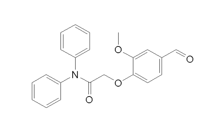 2-(4-Formyl-2-methoxyphenoxy)-N,N-diphenylacetamide,2-(4-Formyl-2-methoxyphenoxy)-N,N-diphenylacetamide