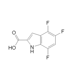 4,5,7-Trifluoro-1H-indole-2-carboxylic acid