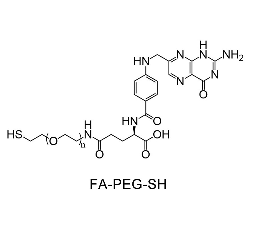 葉酸-聚乙二醇-巰基,FA-PEG-SH