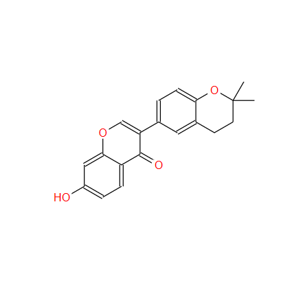 异新补骨脂异黄酮,2',3'-Dihydro-7-hydroxy-2',2'-dimethyl-3,6'-bi(4H-1-benzopyran)-4-one