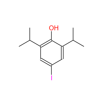 4-碘-2,6-二异丙基苯酚,2,6-Bis(prop-2-yl)-4-iodophenol, 4-Iodopropofol, Bobel 4