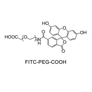 熒光素-聚乙二醇-羧基；FITC-PEG-COOH