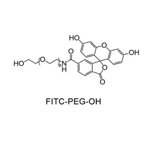 熒光素-聚乙二醇-羥基；FITC-PEG-OH