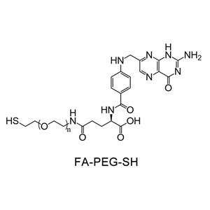 叶酸-聚乙二醇-巯基；FA-PEG-SH