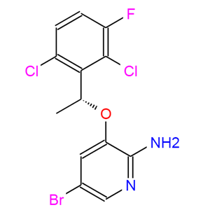 [5-溴-3-[(1R)-(2,6-二氯-3-氟苯基)乙氧基]吡啶-2-基]胺 7级