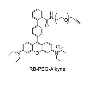 炔基-聚乙二醇-罗丹明；RB-PEG-Alkyne